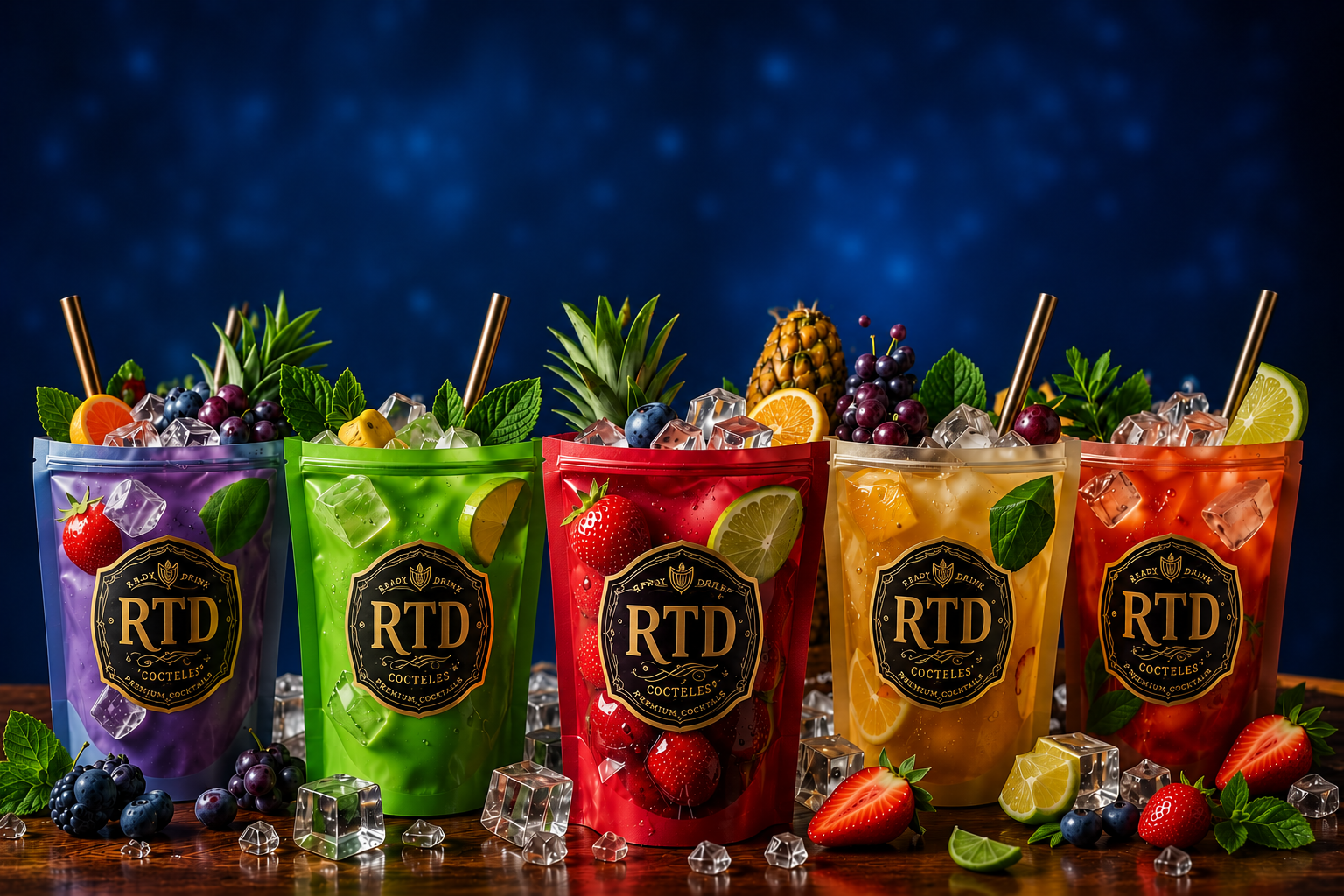Guia completa RTD - Cócteles Ready To Drink